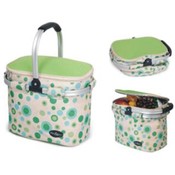 Aluminum Framed Picnic Cooler Basket (Empty)