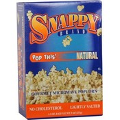 12/3 Pack Snappy Natural Microwave Popcorn
