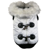 White Winter White Fashion Parka - SM Dog
