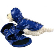 Blue - All Weather Casual Windbreaker - SM