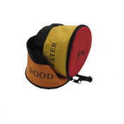 Red Double Water Travel Pet Bowl