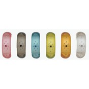 Lucite Bangles with Crystal Stones