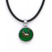 Mood Necklace with Unicorn Charm