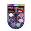 Premium Rock Star Face and Body Paint 6 Pot Set