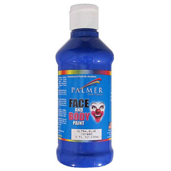 Wholesale Premium Face and Body Paint Blue 8 oz (SKU 536217) DollarDays