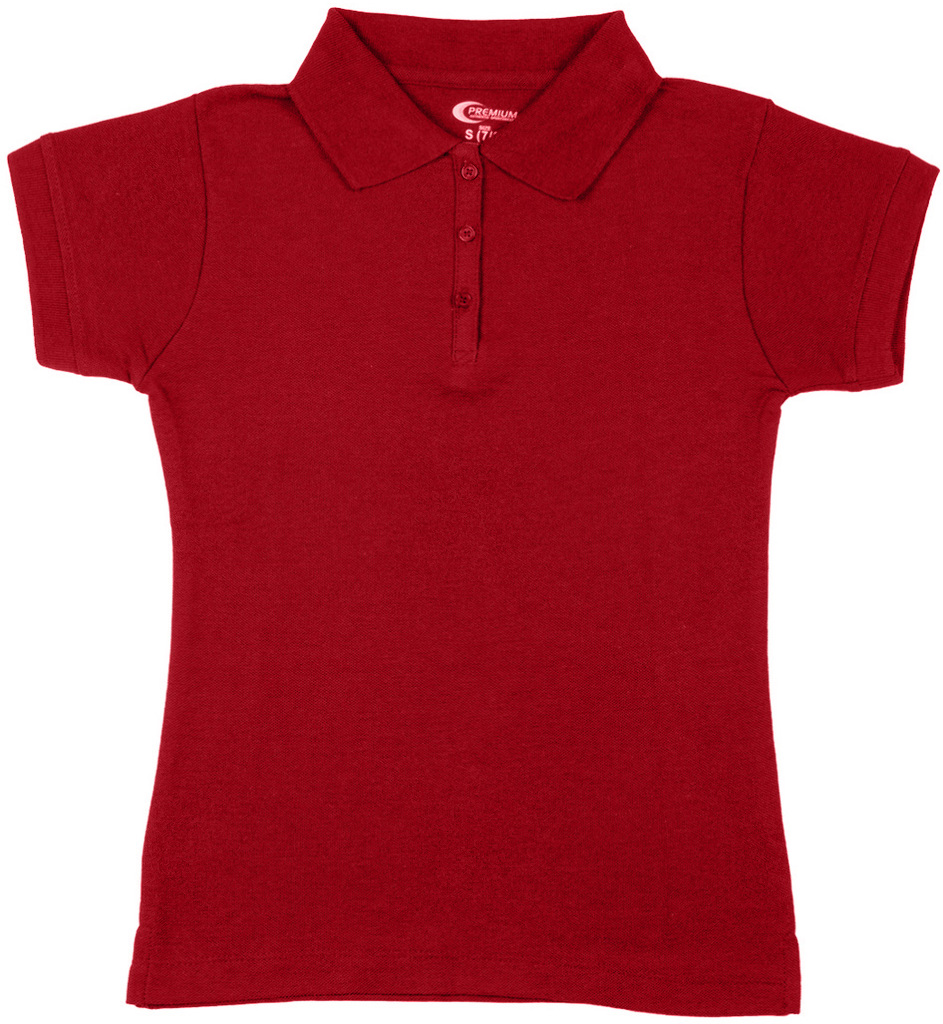 kids red polo shirt