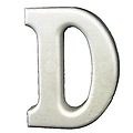 Smoothfoam Letter D
