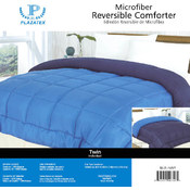 1 Reversible Comforter Queen-Blue/Navy