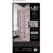 Deluxe Shower Curtain with Matching Hooks-Fall Leaves