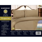 300 TC Embroidered Sheet Set-Queen