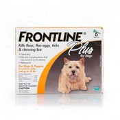 Frontline Plus For Dogs And Puppies 11-22 Lb 6 Pack Flea & T Wholesale Bulk
