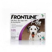Frontline Plus For Dogs And Puppies 45-88 Lb 6 Pack Wholesale Bulk