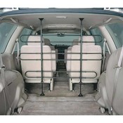 6 Bar Tubular Vehicle Barrier 39.5" x 4.5" x 5.5"
