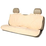 Rear Seat Poncho Protector Deluxe Tan