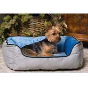 Lounge Sleeper Self-Warming Gray and Blue
