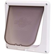 Four Way Cat Flap White
