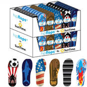 Men's Fashion Flip Flops Bin - Assorted Prints
