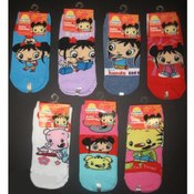 Girls Ni Hao Kai-Lan No Show Socks Size 4-6