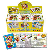 Tropical Food Playing Cards