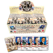 Presidents Playing Cards