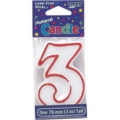 Birthday Candle Number Three
