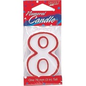 Birthday Candle Number Eight