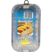 Loaf Pan 1 Lb Aluminum 5 Count