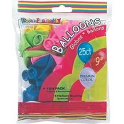 Helium Balloons Asst 25Ct