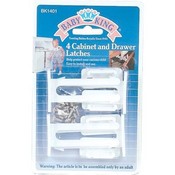 Cabinet/Drawer Latches 4Pk