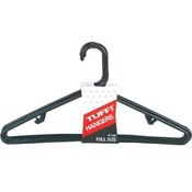Plastic Hanger Black 6Pk
