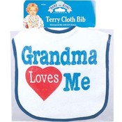 I Love Grandma Bib