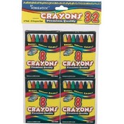 Crayons 8Ct 4Pk Wholesale Bulk