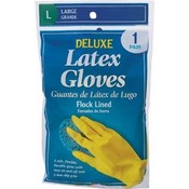 Deluxe Latex Gloves Large 1Pr