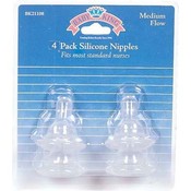 Silicone Baby Bottle Nipple 4Pk