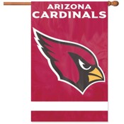 Arizona Cardinals Applique Banner Flag