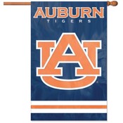 Auburn Tigers Applique Banner Flag