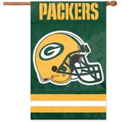 Green Bay Packers Applique Banner Flag