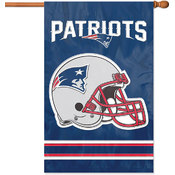 New England Patriots Applique Banner Flag