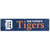 Detroit Tigers Giant 8' x 2' Banner