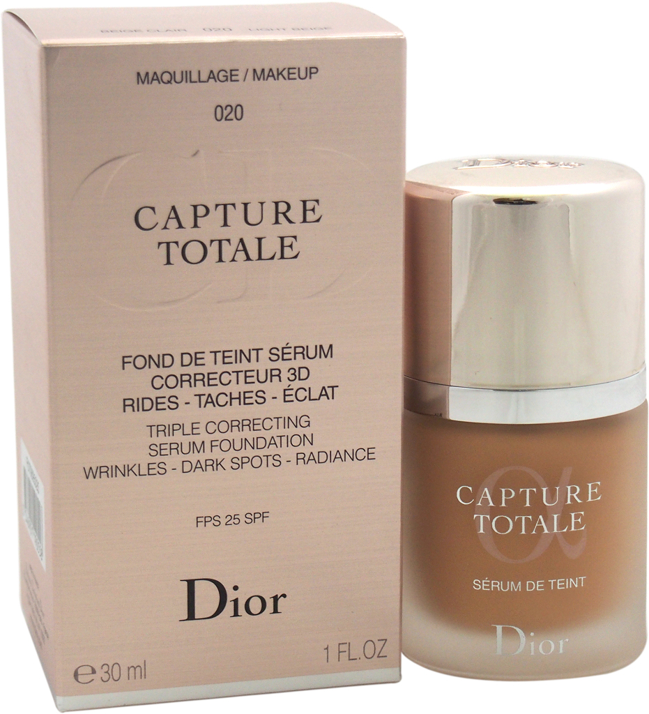 capture totale fond de teint serum correcteur 3d