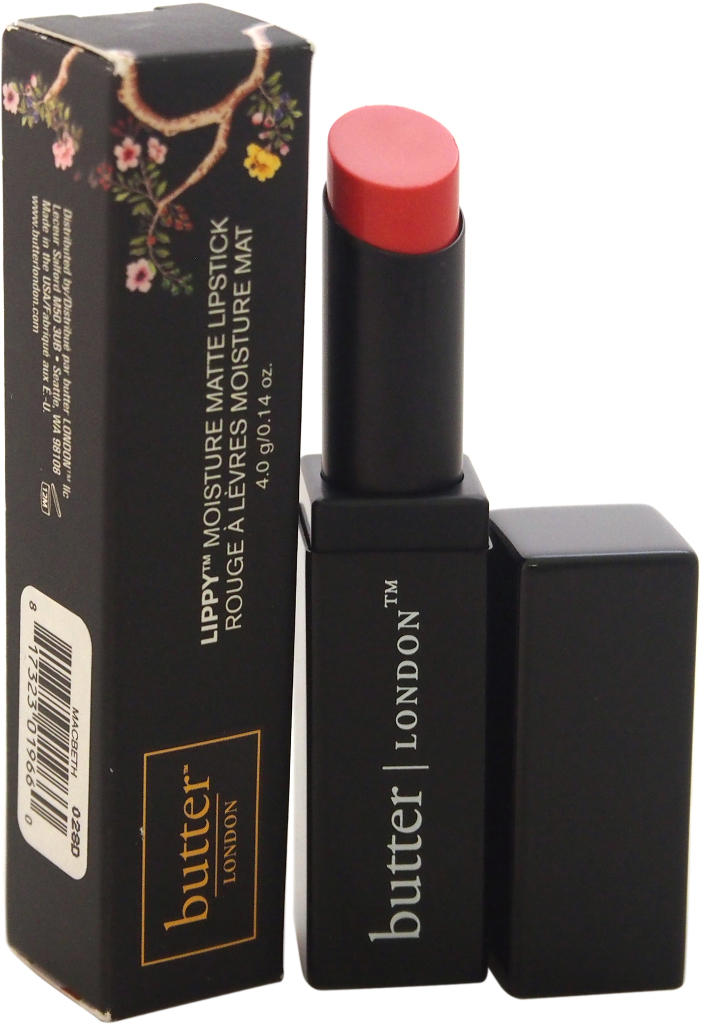 Butter London - Moisture Matte Lipstick - Macbeth Lipstick 0.14 oz.