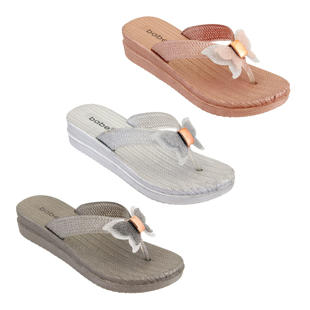 Wholesale Women's Butterfly Thong Sandals (SKU 2345838) DollarDays