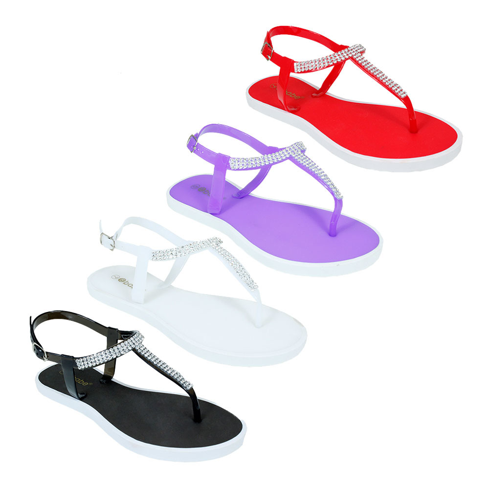 wholesale rhinestone sandals