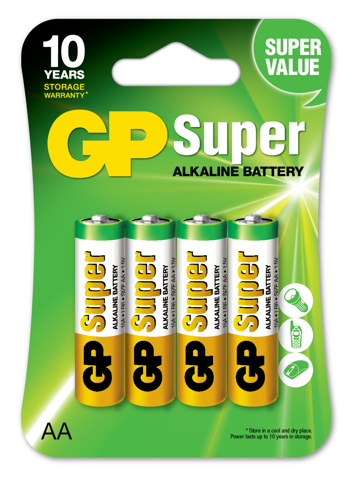 Wholesale Gp Super Aa Alkaline Batteries Pack Dollardays