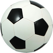 Regulation Size Black &amp; White Soccer Ball