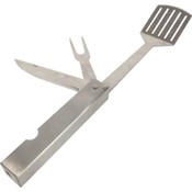 KitchenWorthy 3 in 1 Stainless Steel BBQ Tool