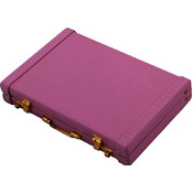 Premium Briefcase Business Card Holder Pink