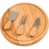 KitchenWorthy Rubberwood Board And Serving Set