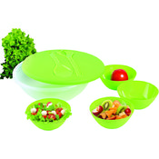 KitchenWorthy 8 Piece Salad and Serving Set