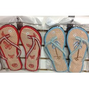 Bamboo sandal flip flop